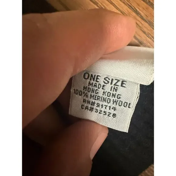 AX MERINO WOOL SCARF - Picture 6 of 6